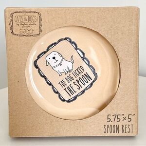 Cats & Dogs Funny Spoon Rest New